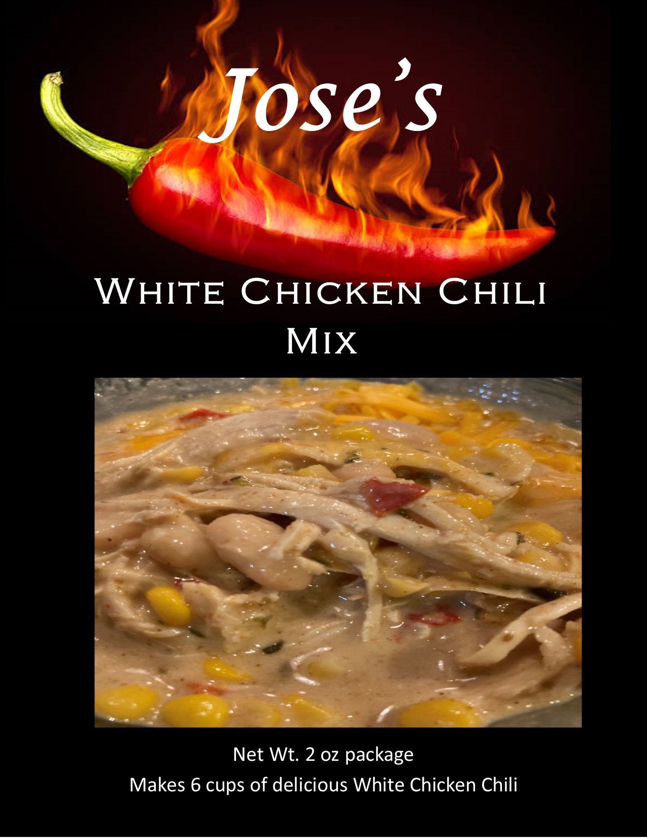 Jose's White Chicken Chili Mix